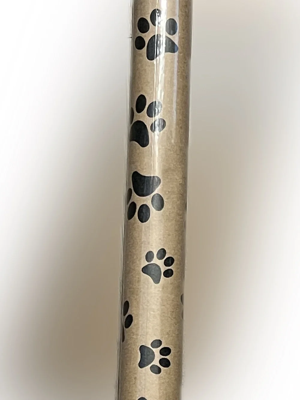 🔴New Brown Paw-Print Pet-Themed Cat Dog Gift Wrap Roll Wrapping Paper